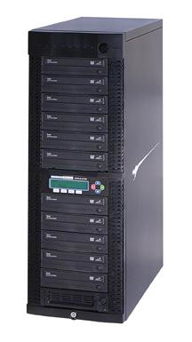 iStorage Kanguru NET-DVDDUPE-S11 media duplicator Optical disc duplicator Black 11 copies