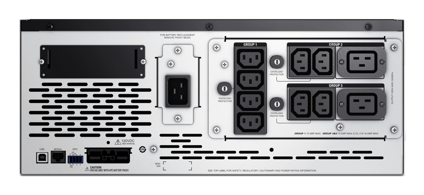 APC Smart-UPS X, Line Interactive, 2200VA, Rack/tower convertible 4U – image 4
