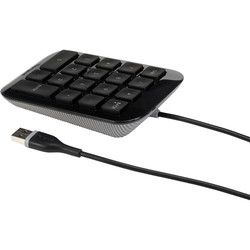 Dell A7106254 numeric keypad PC/Server USB Black, Grey