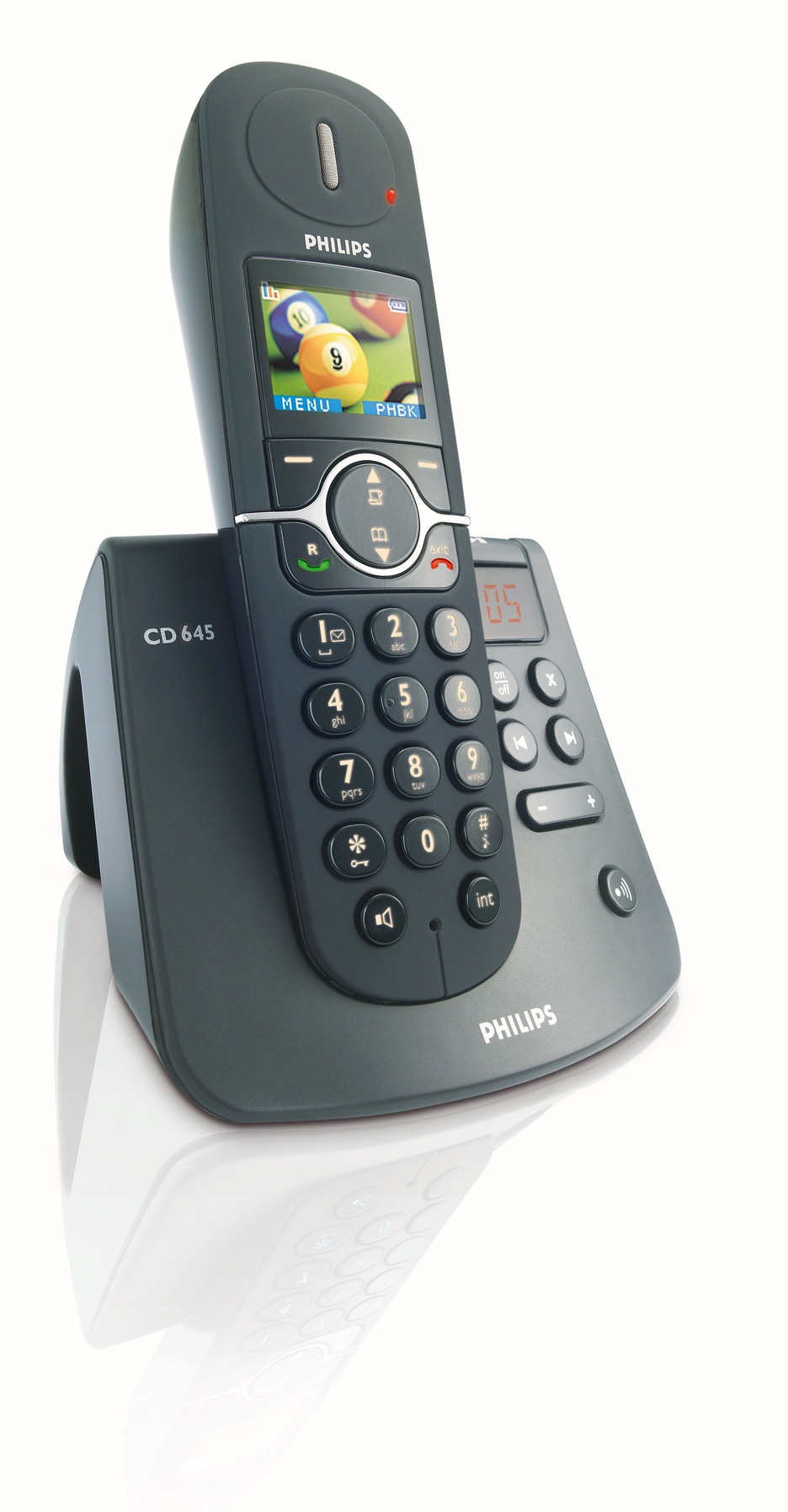 Philips CD6451B Cordless phone answer machine – image 1
