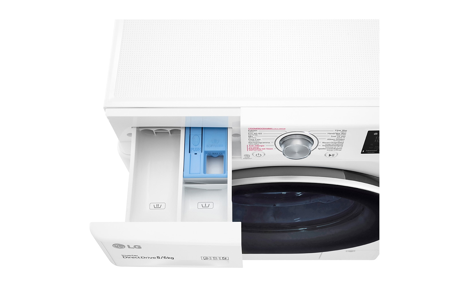 LG F4DV308S1E washer dryer Freestanding Front-load White – image 6