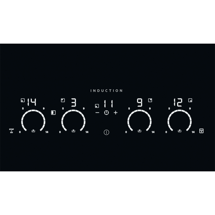 Electrolux HKB770F Black Built-in Zone induction hob 4 zone(s) – image 5