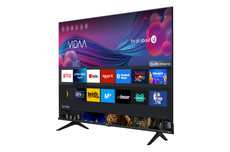 Hisense 65A66G 165.1 cm (65") 4K Ultra HD Smart TV Wi-Fi Black – image 5