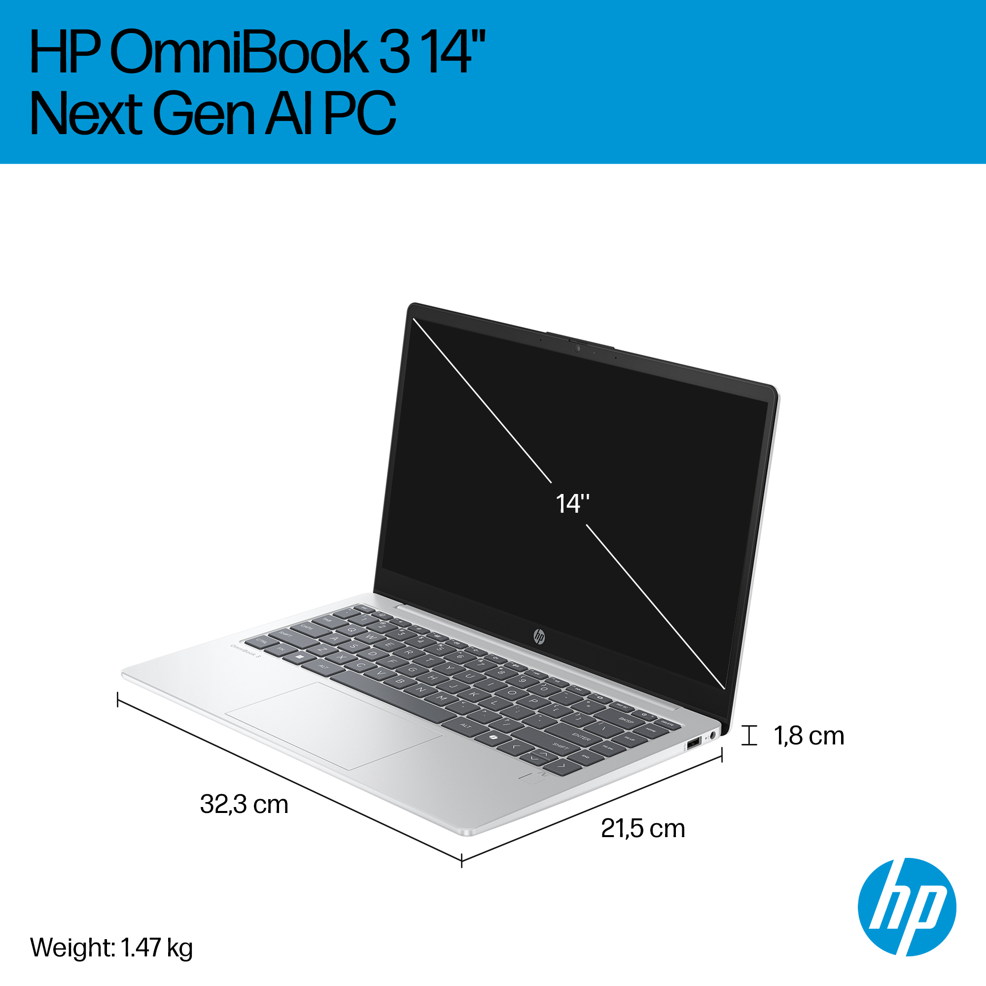 HP OmniBook 3 14-ha0502sa Next Gen AI – image 7