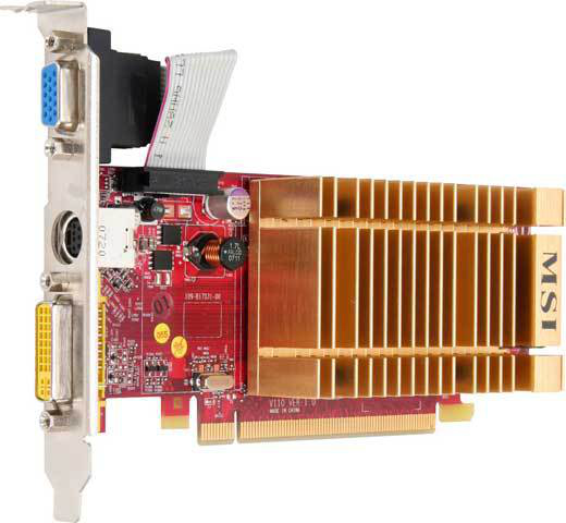 MSI RX2400PRO-TD256EH graphics card GDDR2 – image 2