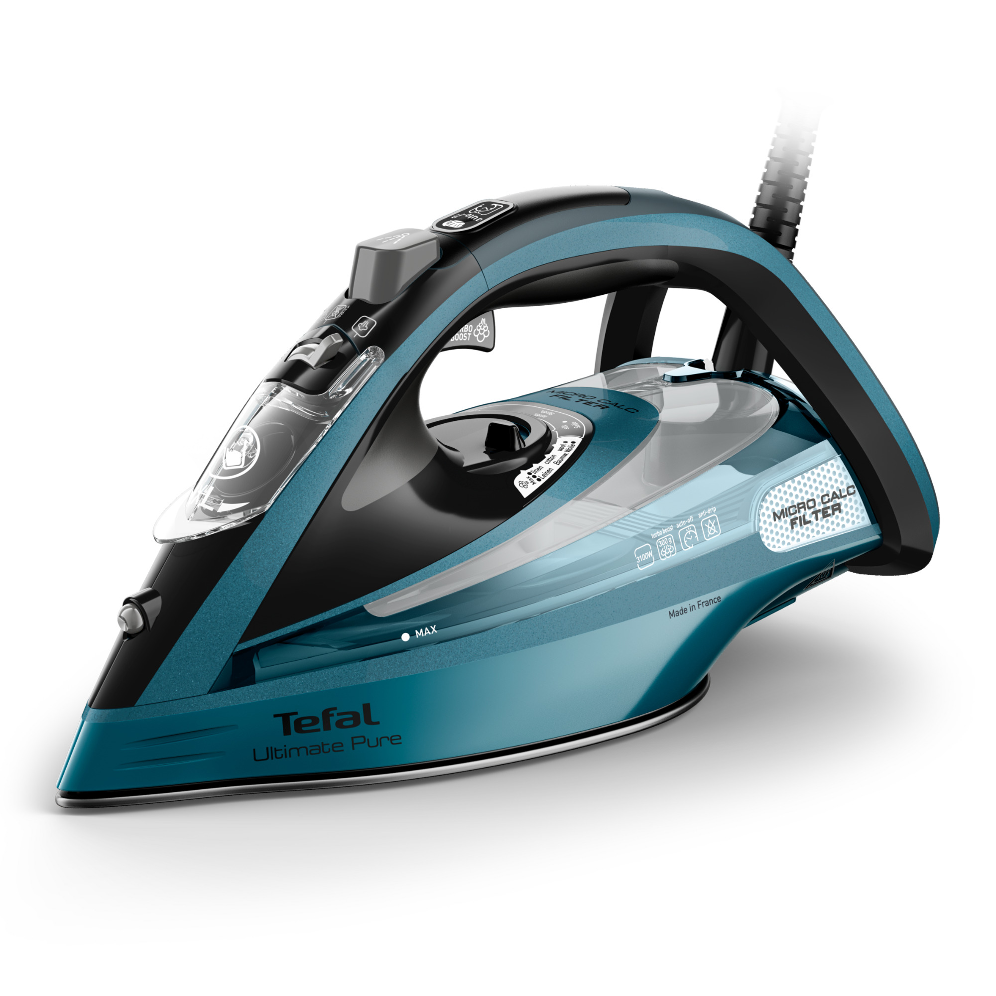 Tefal Ultimate Pure Steam Iron FV9853G0 - Blue