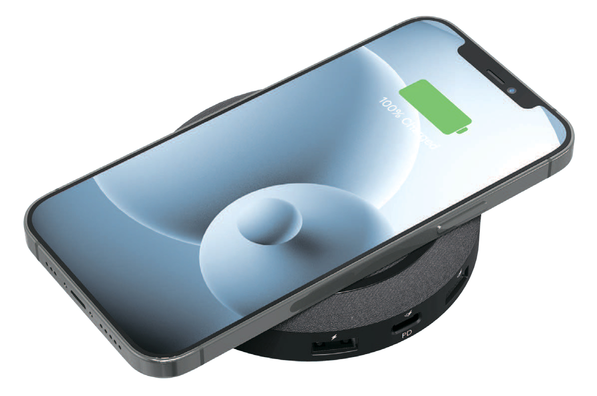 mophie Universal Wireless-Charging Hub-Black-UK​ – image 3