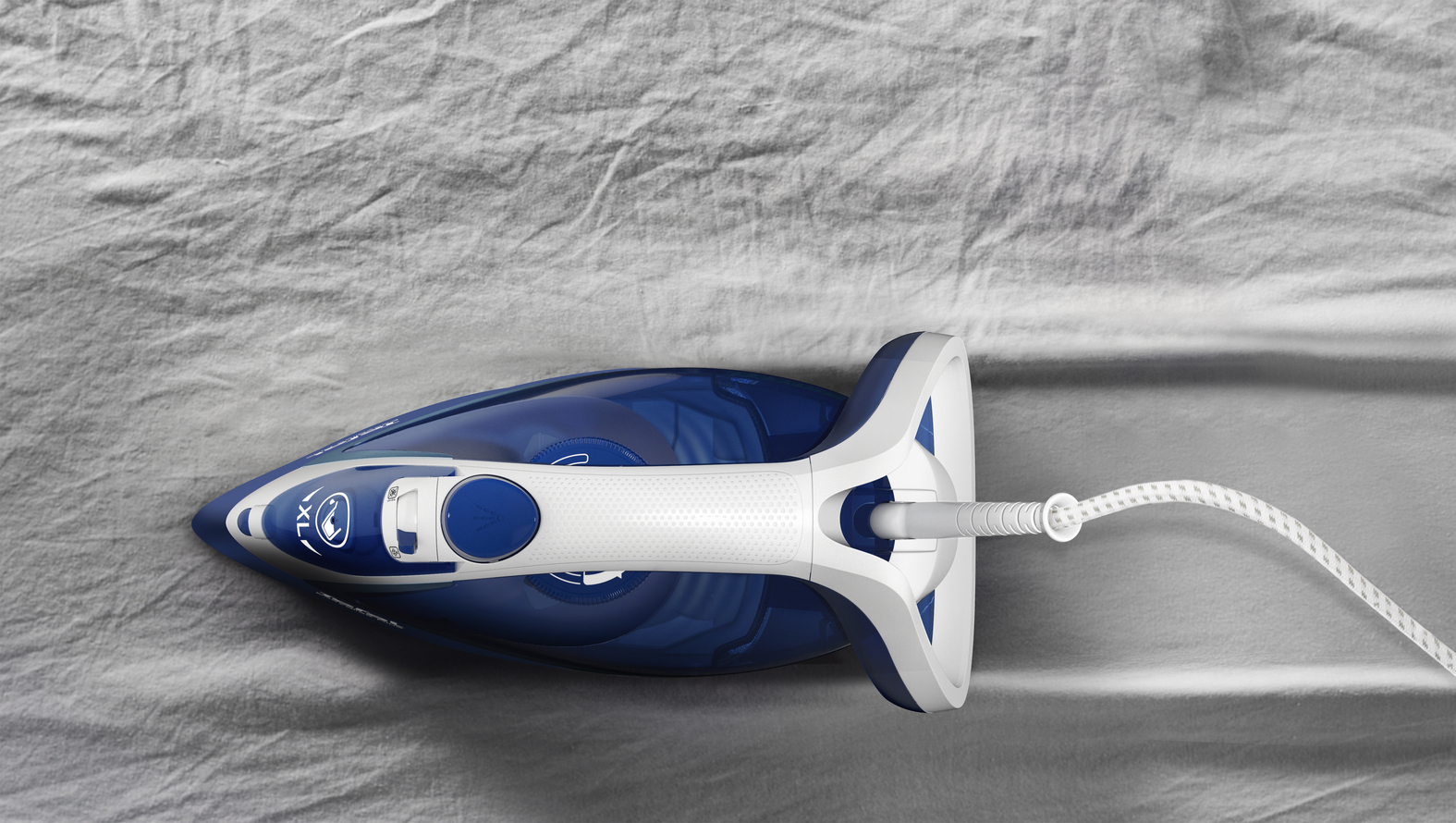 Tefal EasyGliss Plus FV5735 iron Dry & Steam iron Durilium soleplate – image 5