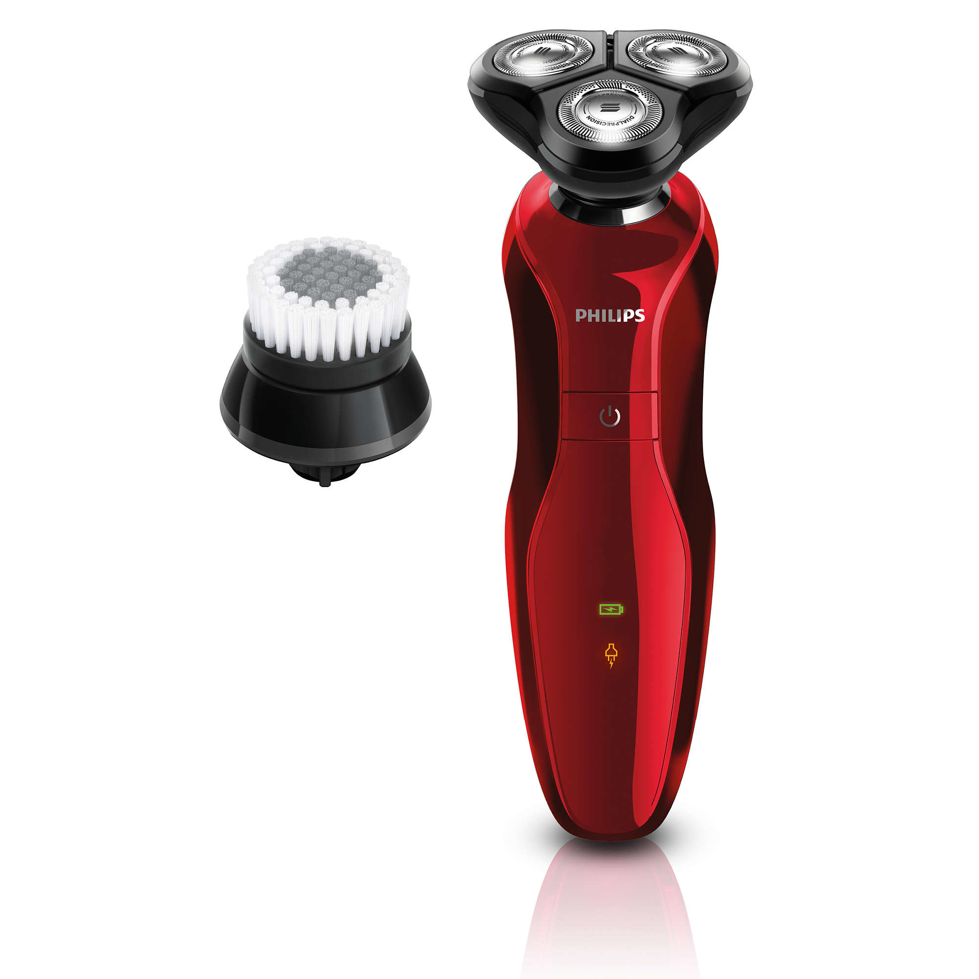 Philips Click & Style YS1107/50 men's shaver Rotation shaver Red