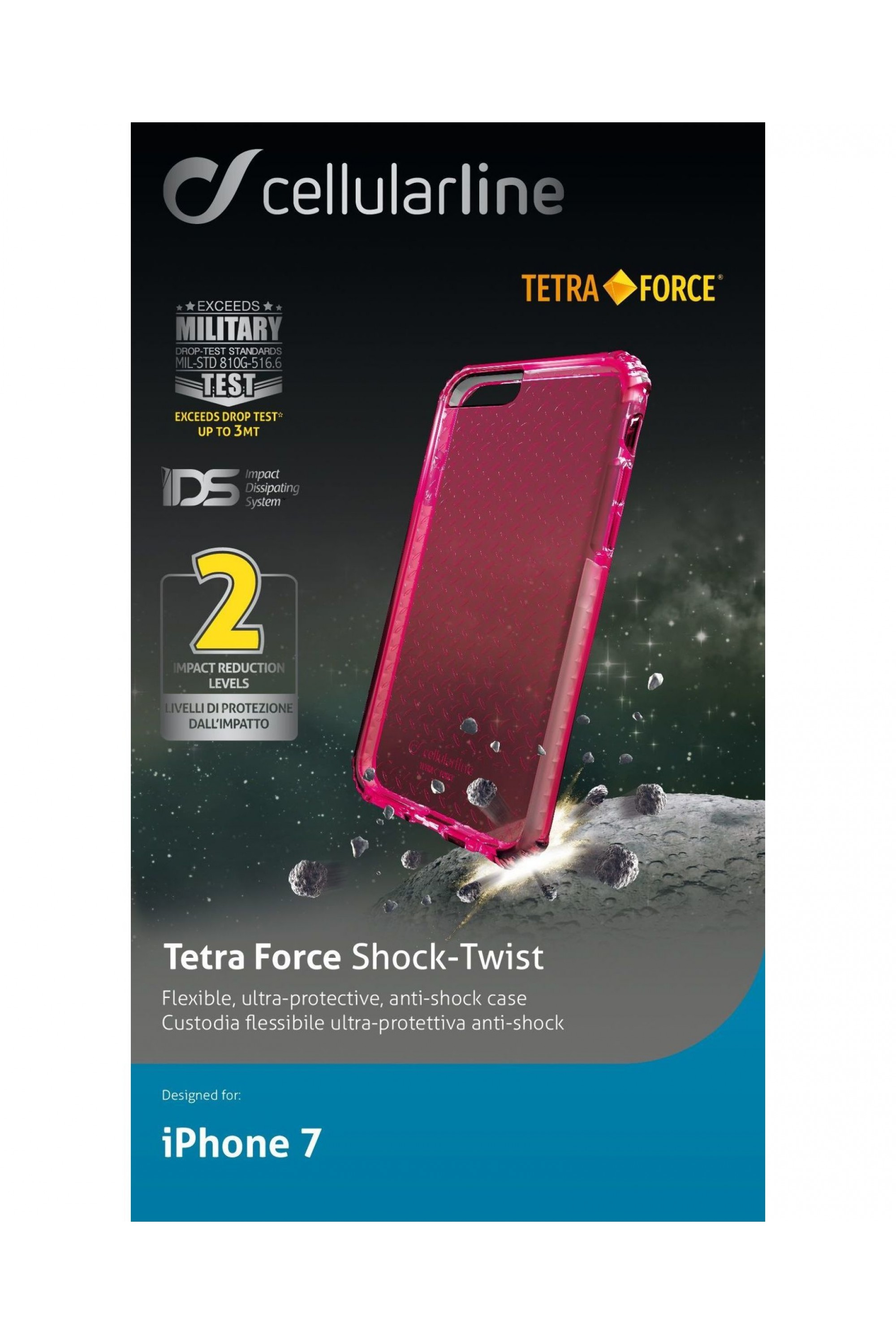 Cellularline Tetra Force Shock-Twist - iPhone SE (2020)/8/7 – image 2