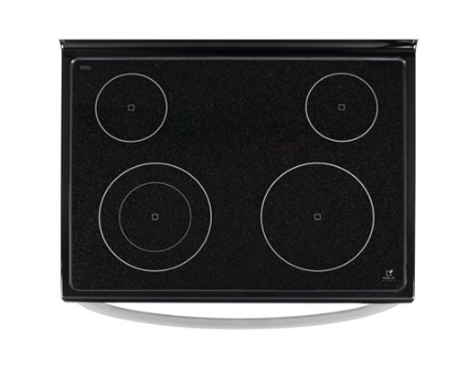 LG LRE6321ST cooker Freestanding cooker Electric Black, White – image 7