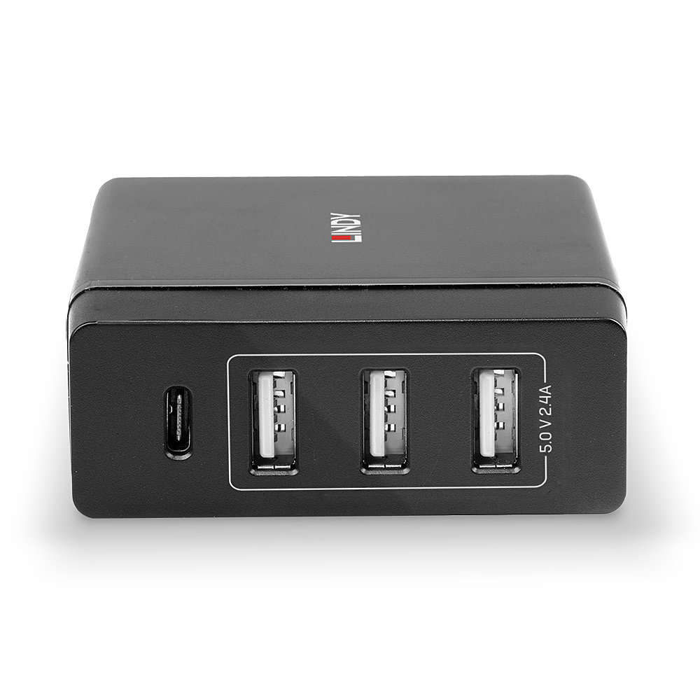 Lindy 4 Port USB Type C and A Smart Charger with Power Delivery – image 3