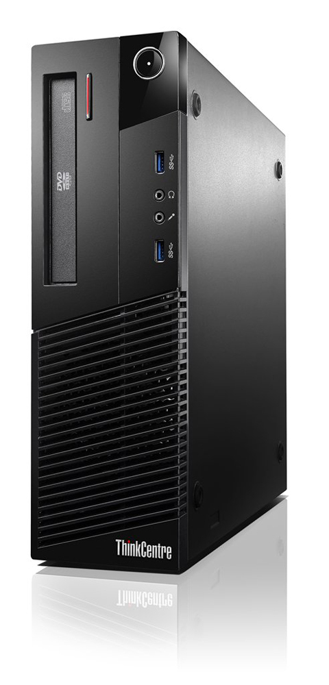 Lenovo ThinkCentre M93p Intel® Core™ i5 i5-4590 8 GB DDR3-SDRAM 500 GB HDD FreeDOS SFF PC Black image 2