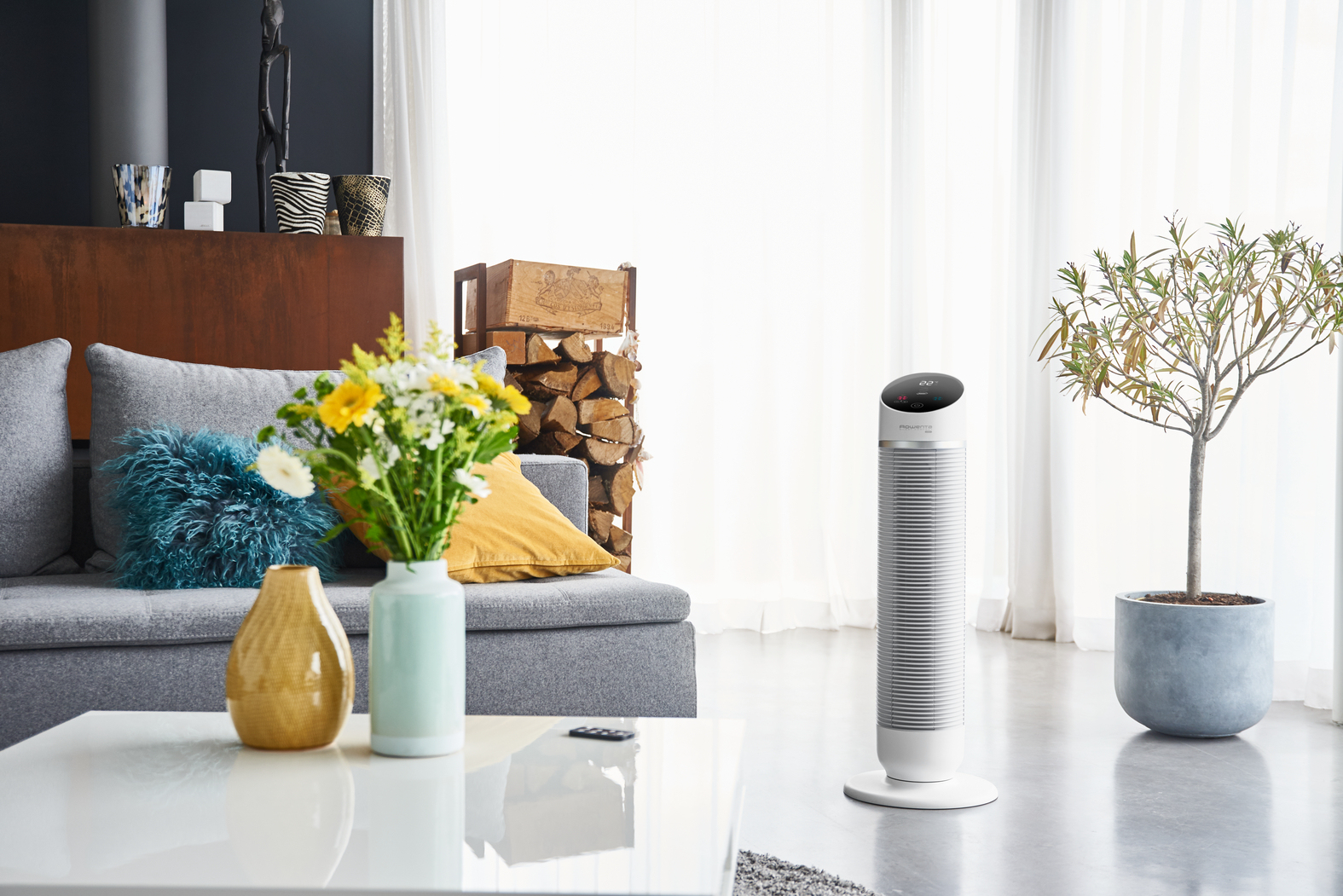 Rowenta Silent Comfort HQ8120 electric space heater Indoor Silver – image 9