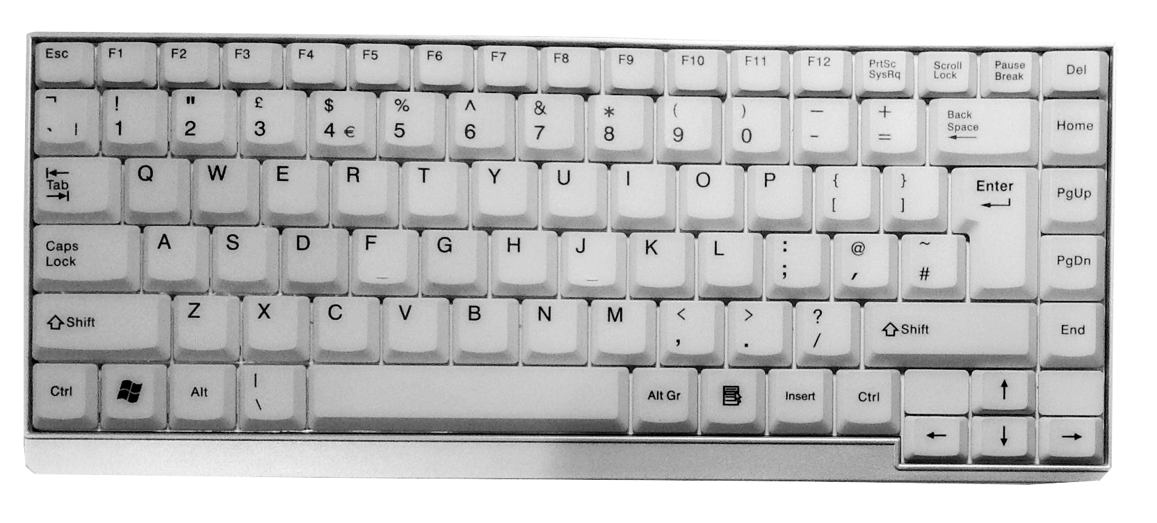 Hypertec K-SET keyboard Office USB White