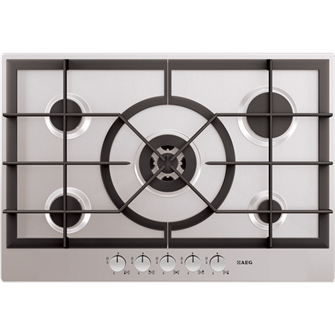 AEG HG755420NM hob Stainless steel Built-in Gas 5 zone(s) – image 1