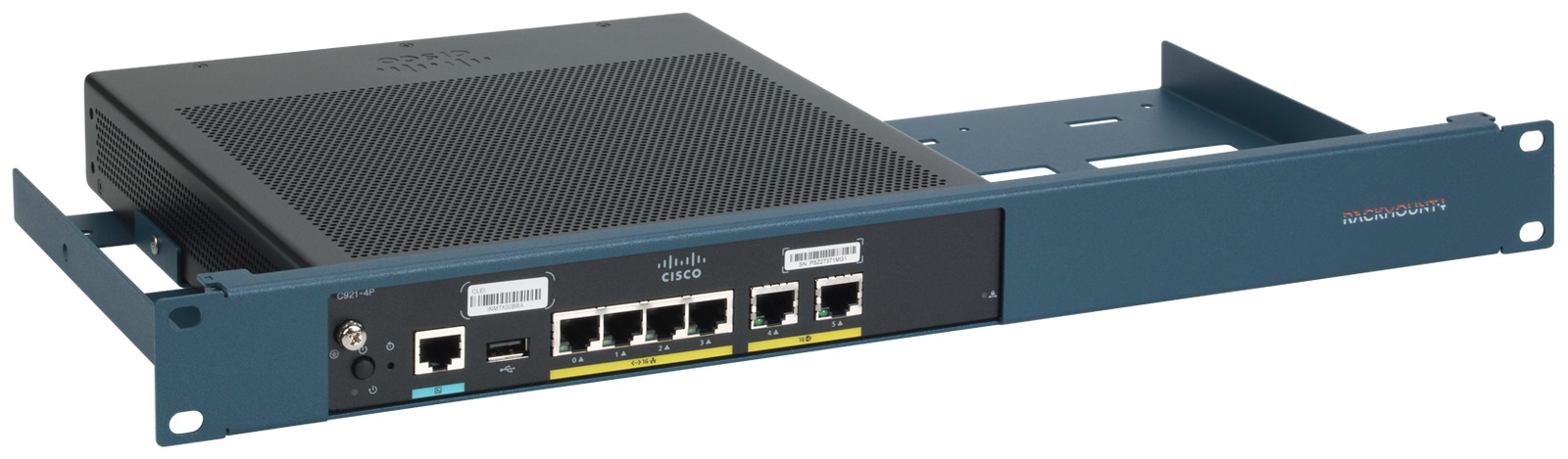 Rackmount.IT Kit for Cisco ISR 921 - ISR 931 series 19 Zubehör