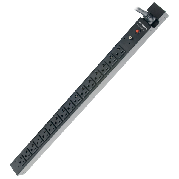 CyberPower PDU20BVT16F power distribution unit (PDU) 16 AC outlet(s) 0U Black – image 1