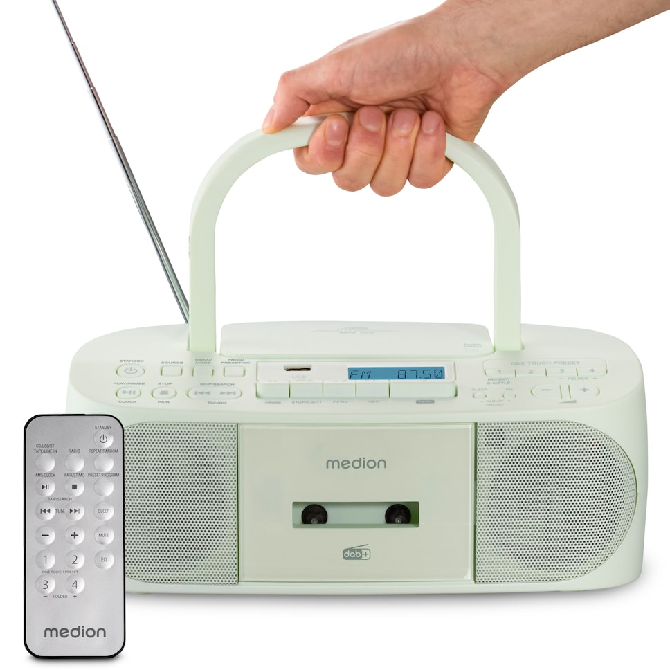 MEDION 50079334 radio Personal Digital Green