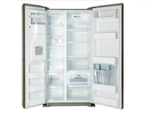 LG GW-L227HNXZ side-by-side refrigerator Freestanding Stainless steel – image 2
