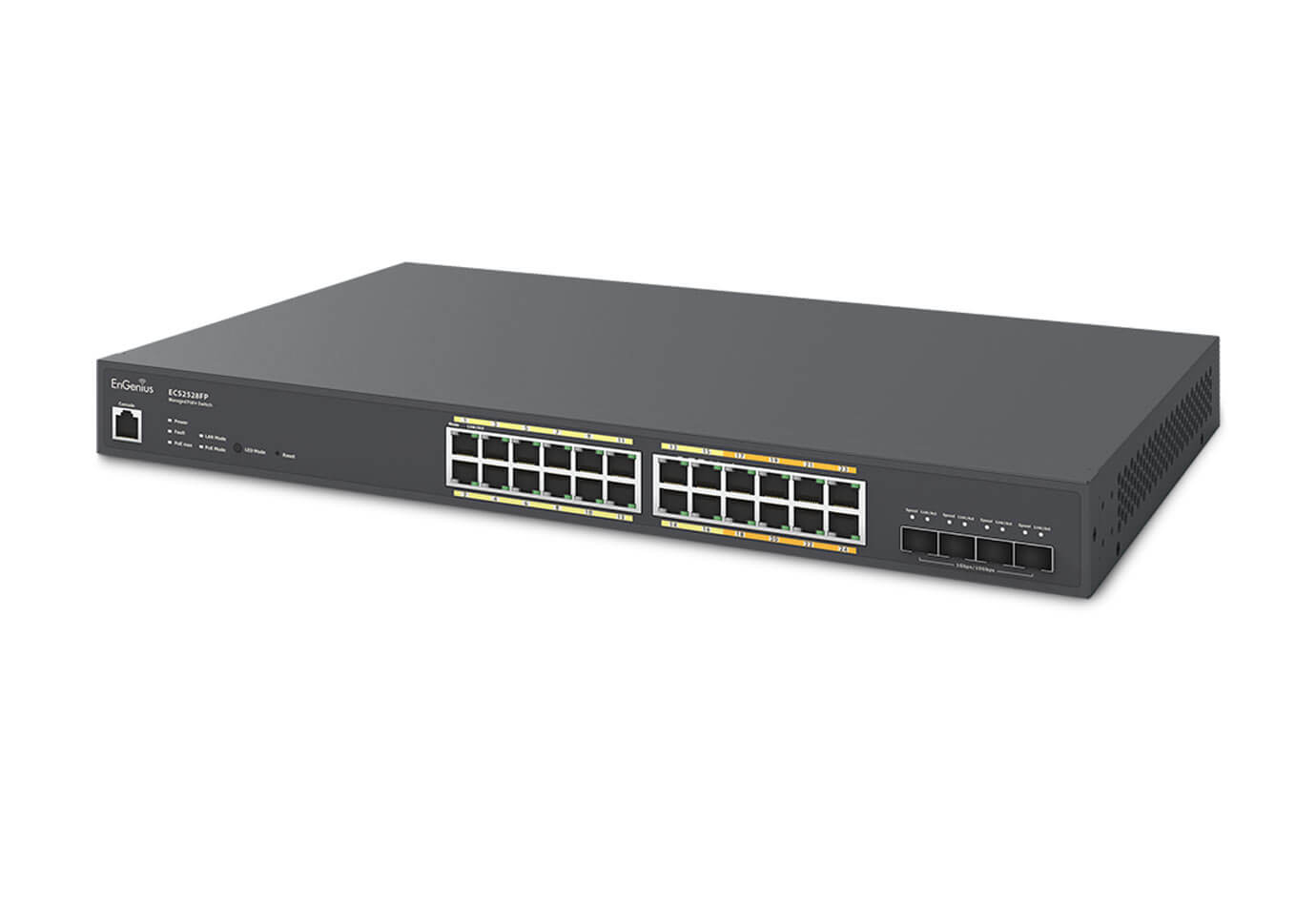 EnGenius Cloud Managed Switch 16-port GbE + 8-port Multi-GbE PoE.af/at(+) – image 4