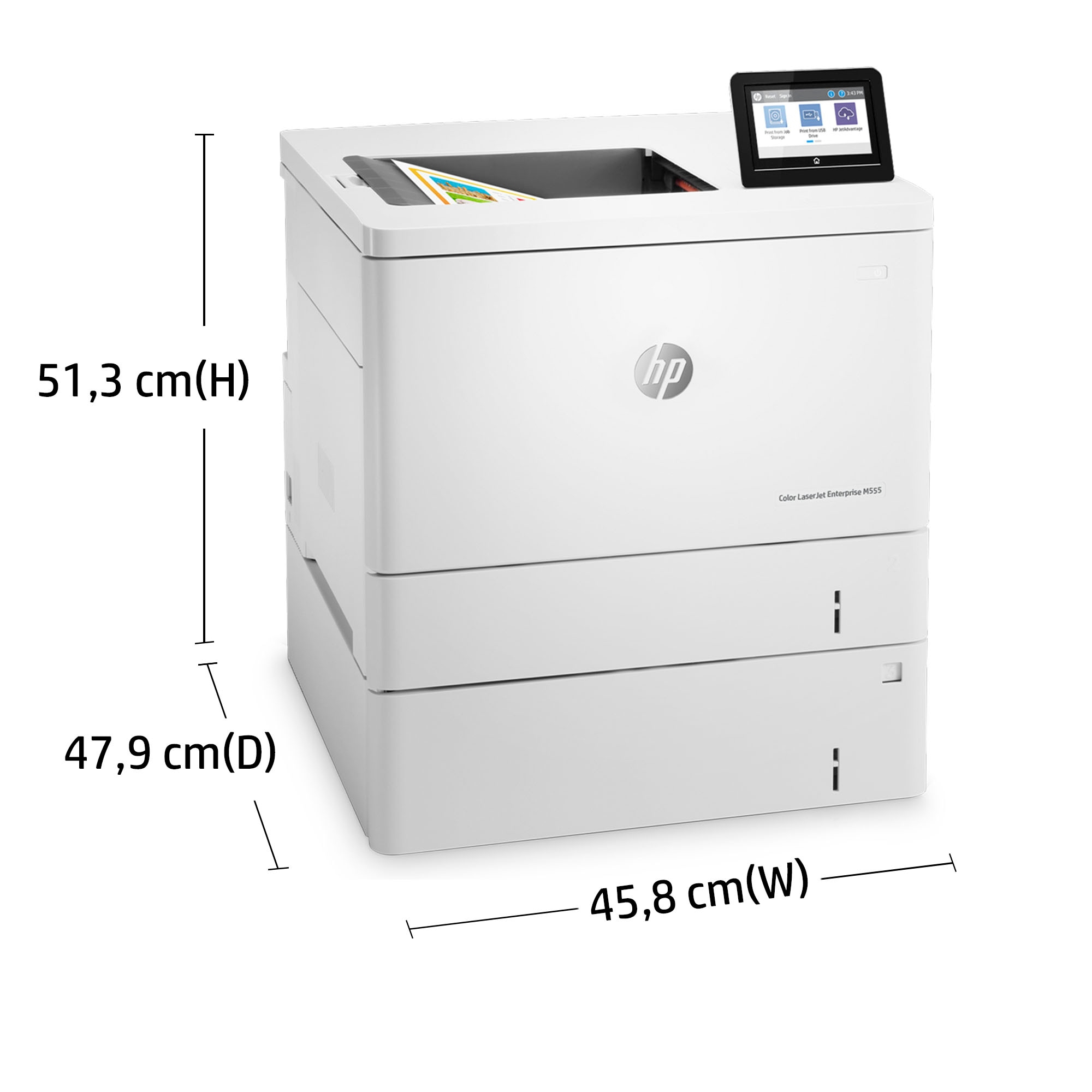 HP Color LaserJet Enterprise M555x – image 3