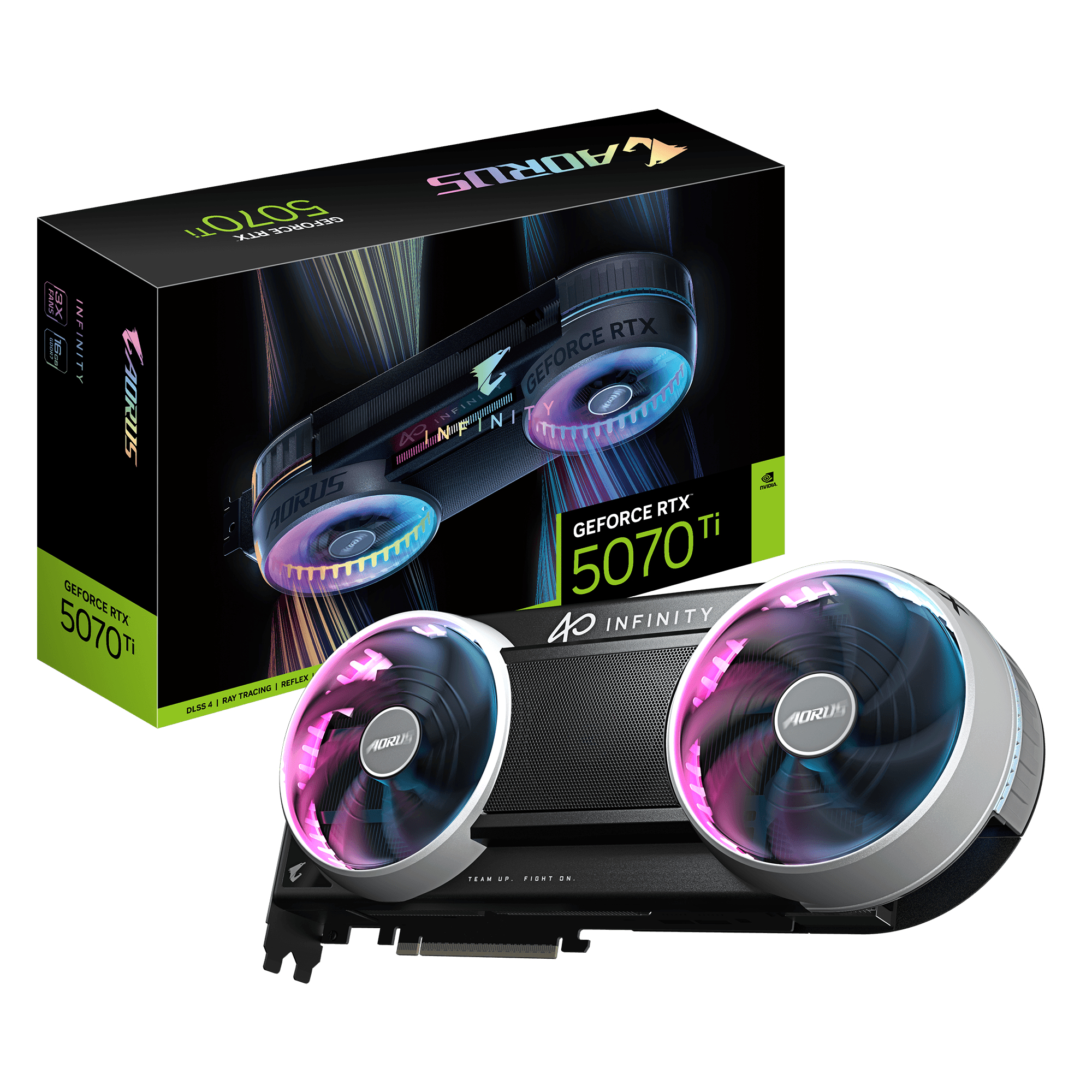 AORUS GeForce RTX 5070 Ti INFINITY 16G