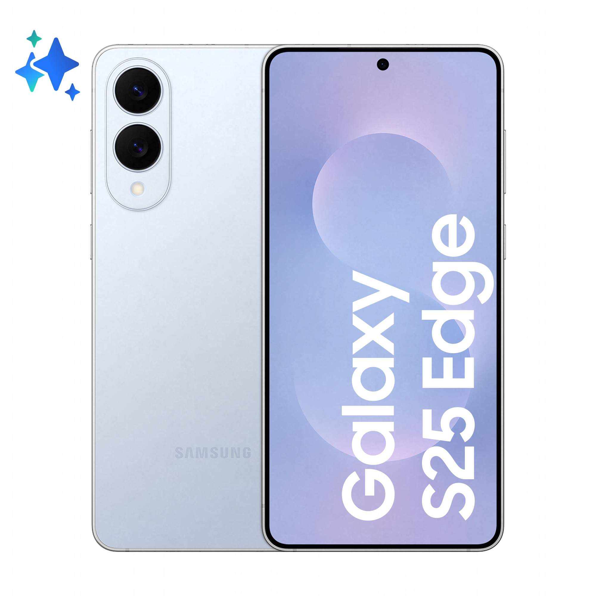 Samsung Galaxy S25 Edge, Smartphone AI, Display 6.7" QHD+ Dynamic AMOLED 2X, Fotocamera 200MP, RAM 12GB, 512GB, 3.900 mAh, Tita