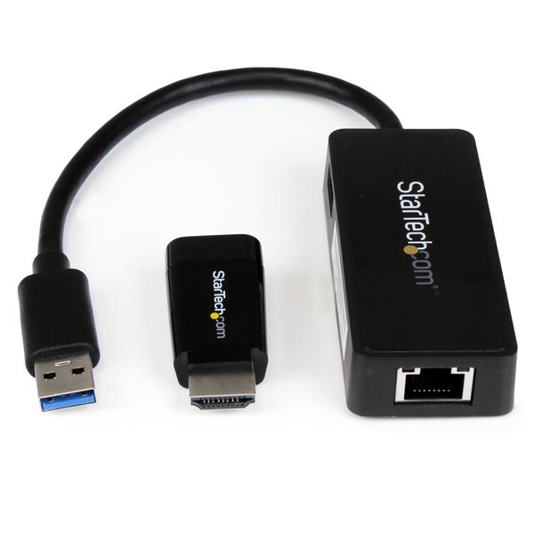 StarTech.com Samsung Chromebook 2 & Series 3 HDMI to VGA and USB 3.0 Gigabit Ethernet Accessory Bundle – image 2
