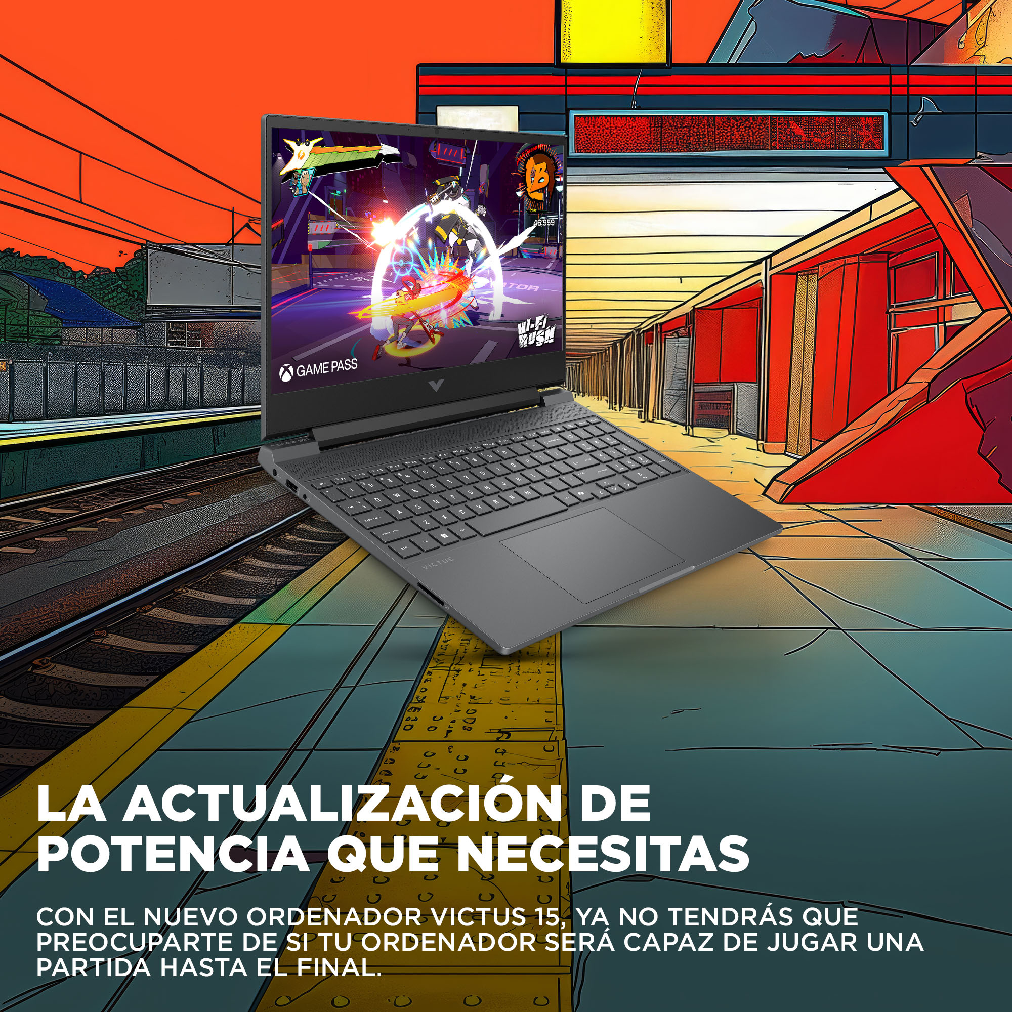 Portátil gaming Victus 15-fb3041ns - NVIDIA GeForce RTX 5050 8GB - imagen 11