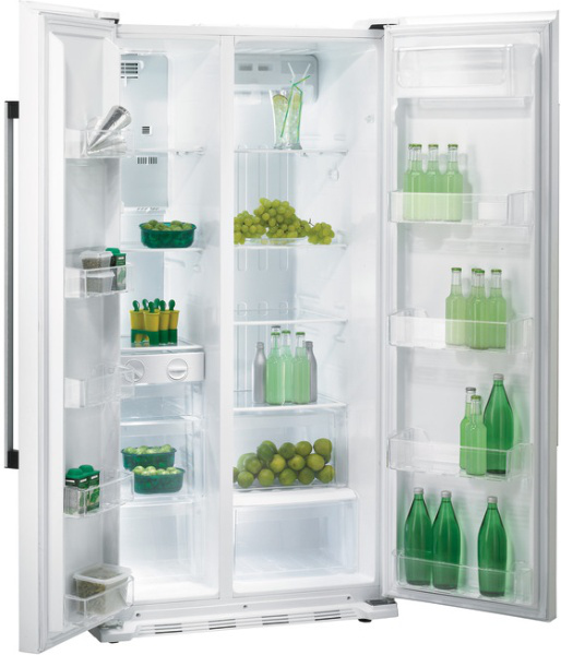 Gorenje NRS85728W side-by-side refrigerator Freestanding White – image 2