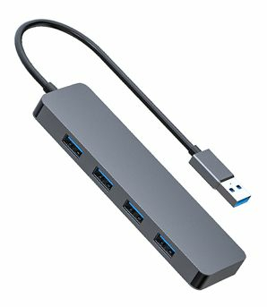 eSTUFF ES623102 interface hub USB 3.2 Gen 1 (3.1 Gen 1) Type-A 10000 Mbit/s Grey