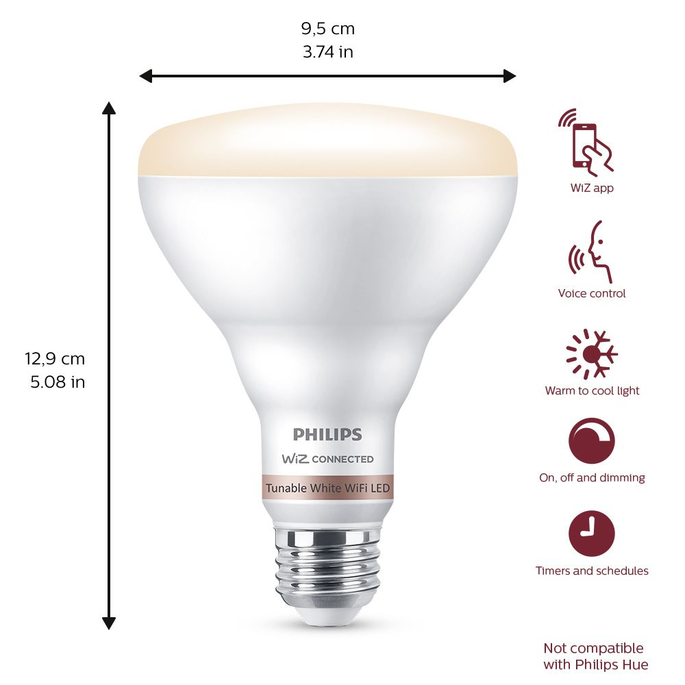 Philips by Signify Philips 046677555580 smart lighting Smart bulb Wi-Fi – image 6