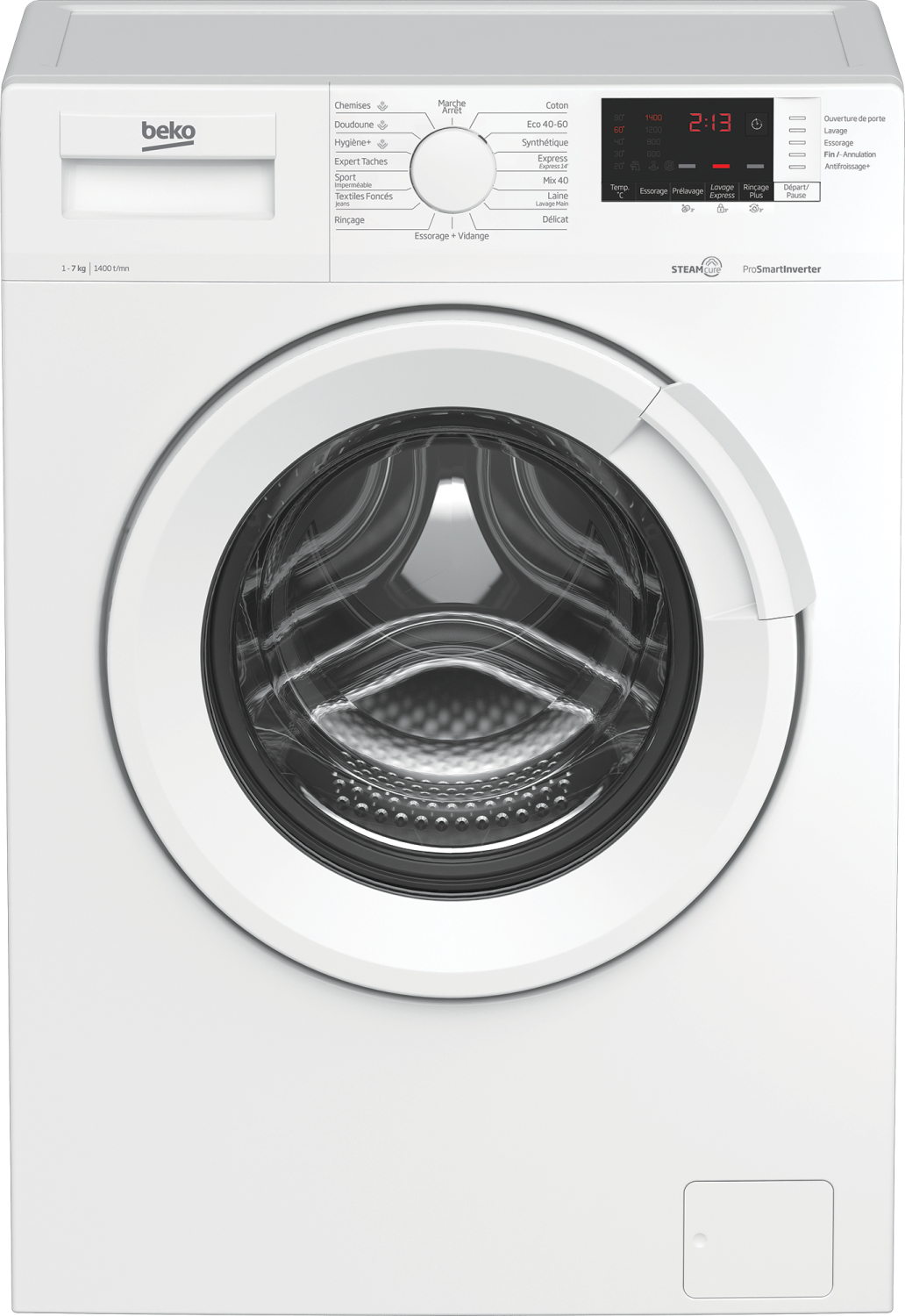 Beko WUE7424W0W — vue 1 sur 6