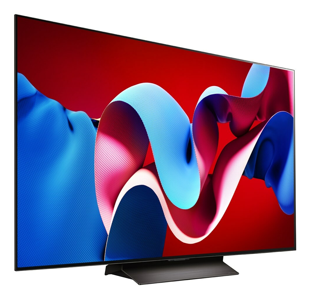 TV OLED Evo LG OLED55C46 139 cm 4K UHD 2024 Brun et Noir — photo 4