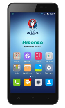 Hisense F20 14 cm (5.5") Dual SIM Android 5.1 4G Micro-USB 1 GB 8 GB 2500 mAh Black
