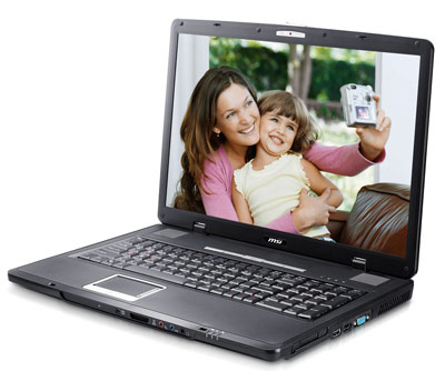 MSI Megabook EX705X-239SK Intel® Pentium® T3200