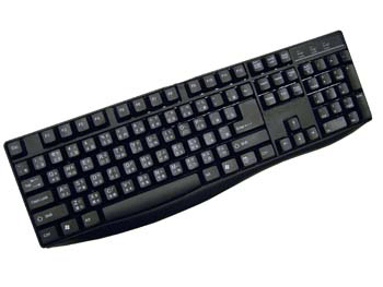 KeySonic ACK-230 keyboard RF Wireless Black – image 1