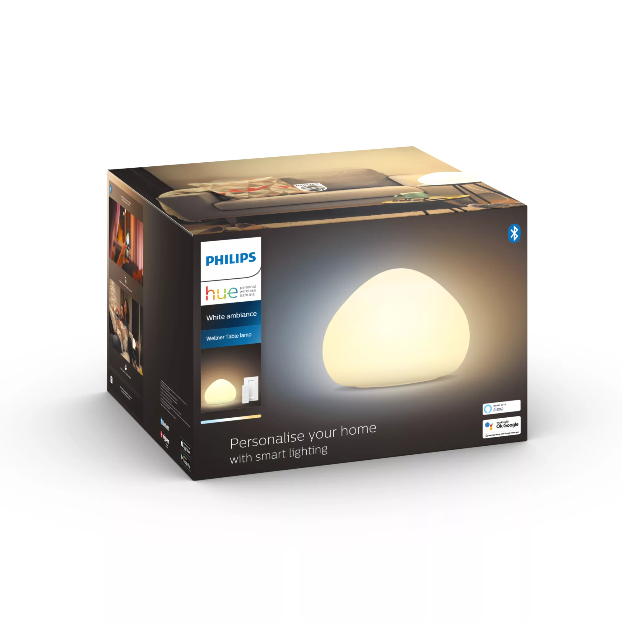 Philips by Signify Philips Hue White ambience Wellner table lamp – image 3