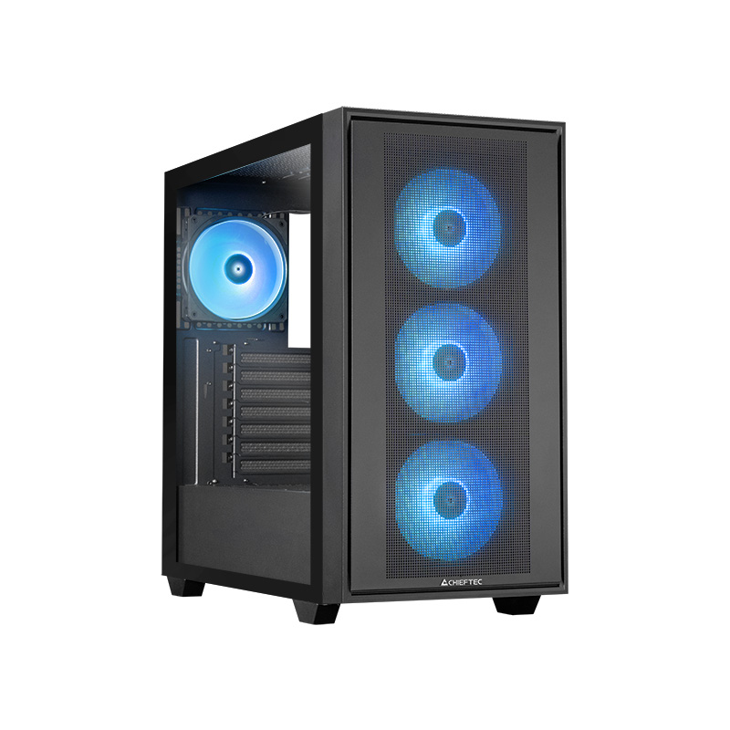 Chieftec GS-03B-OP computer case Midi Tower Nero