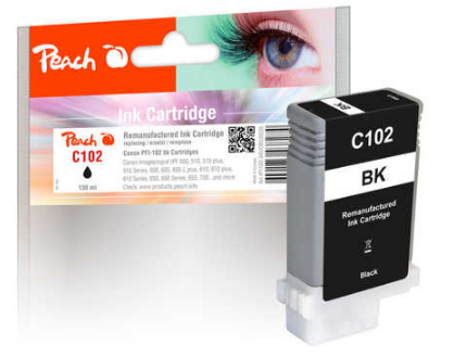 Peach 320226 ink cartridge Compatible High (XL) Yield Black