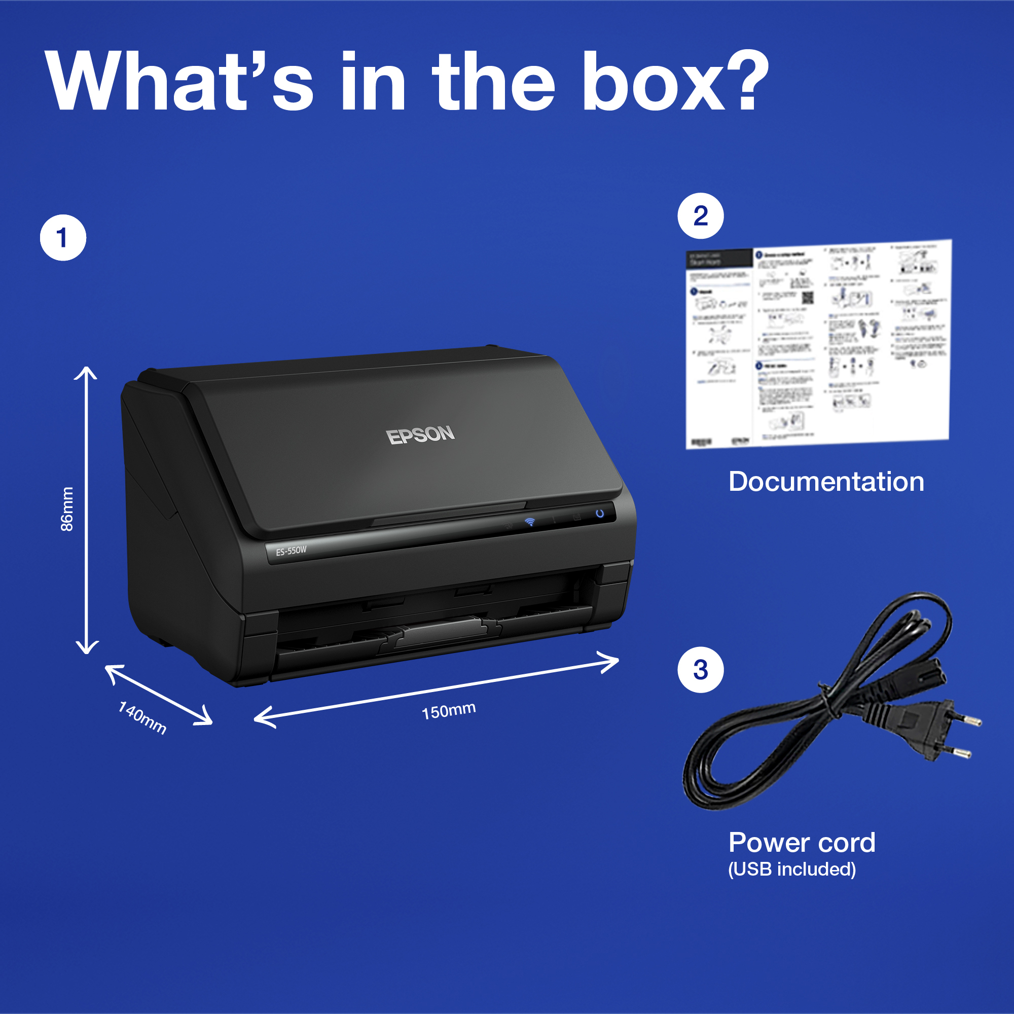 Epson WorkForce ES-550W A4 Scanner 45PPM – image 7