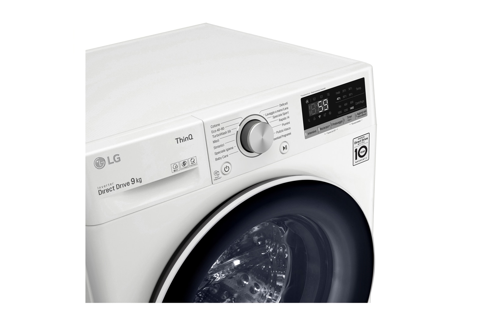 LG F4WV508N0B washing machine Front-load – image 3