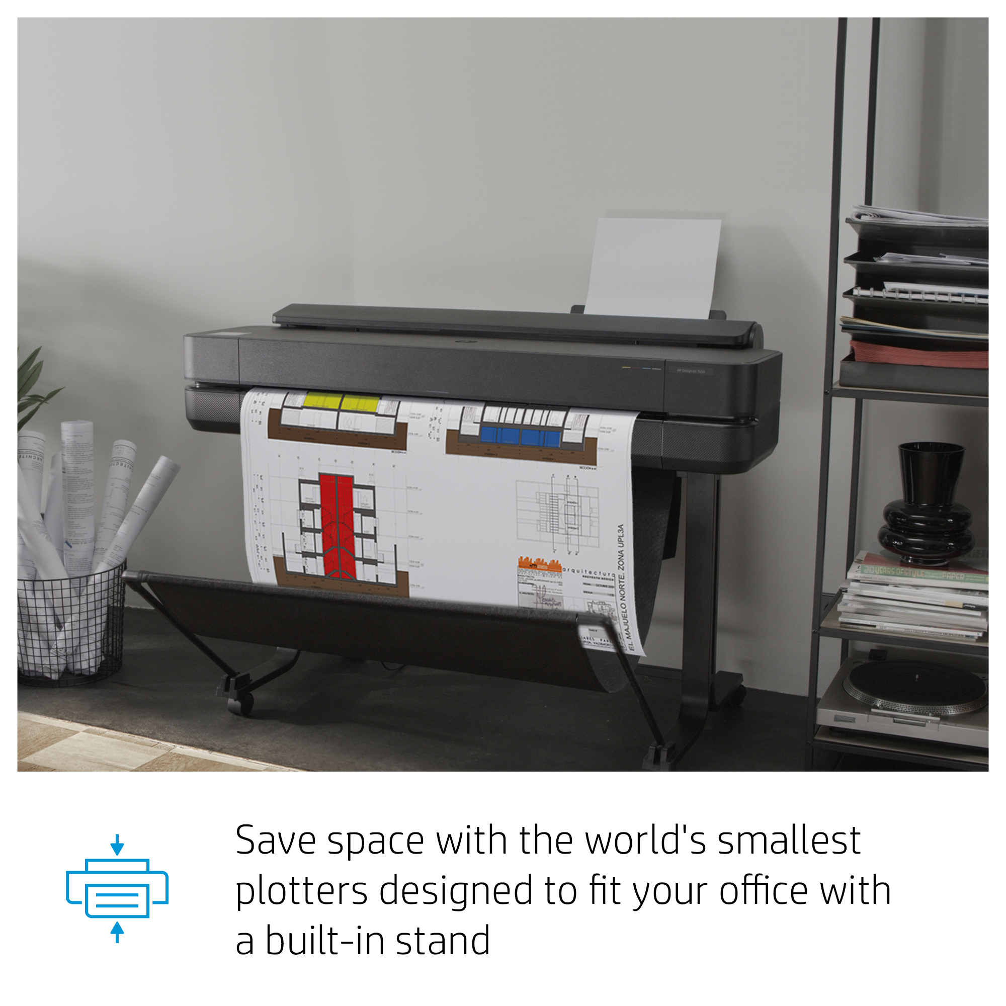 HP DesignJet T650 36-in Printer – image 9