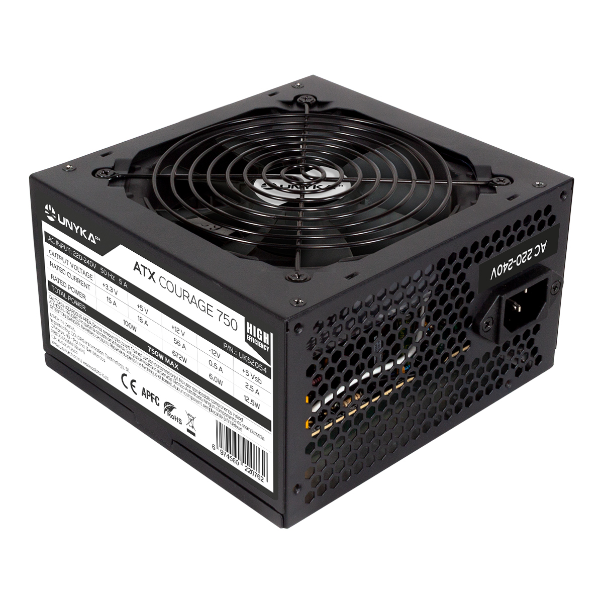 UNYKAch ATX Courage II 750W – image 1