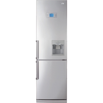 LG GR-F459BUJV fridge-freezer Freestanding Silver