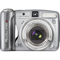 Canon PowerShot PSHOT720IS digital camera 1/2.5"