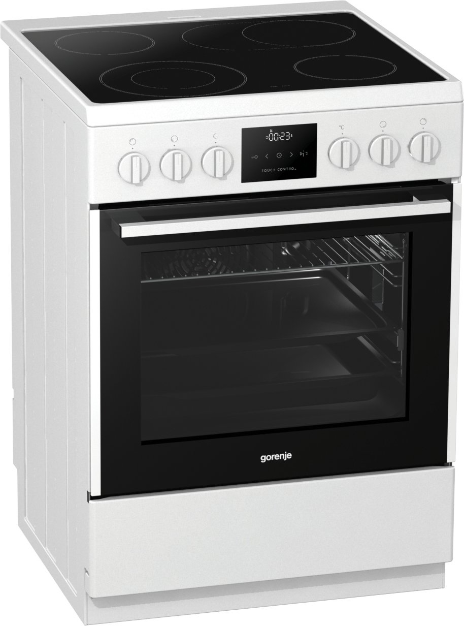 Gorenje EC637E20WKV Freestanding cooker Electric Ceramic hob White