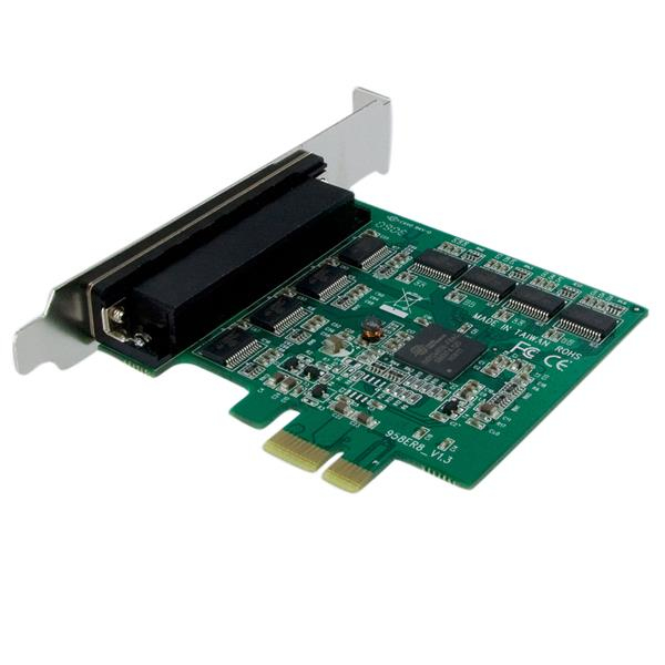 StarTech.com Discontinued and replaced by PEX8S1050 - 4 Port Native PCI Express RS232 Serial Adapter Card with 16950 UART - PCIe RS232 Serial Card – image 2