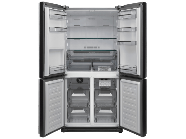Sharp SJ-FF560E0A-EU side-by-side refrigerator Freestanding – image 8